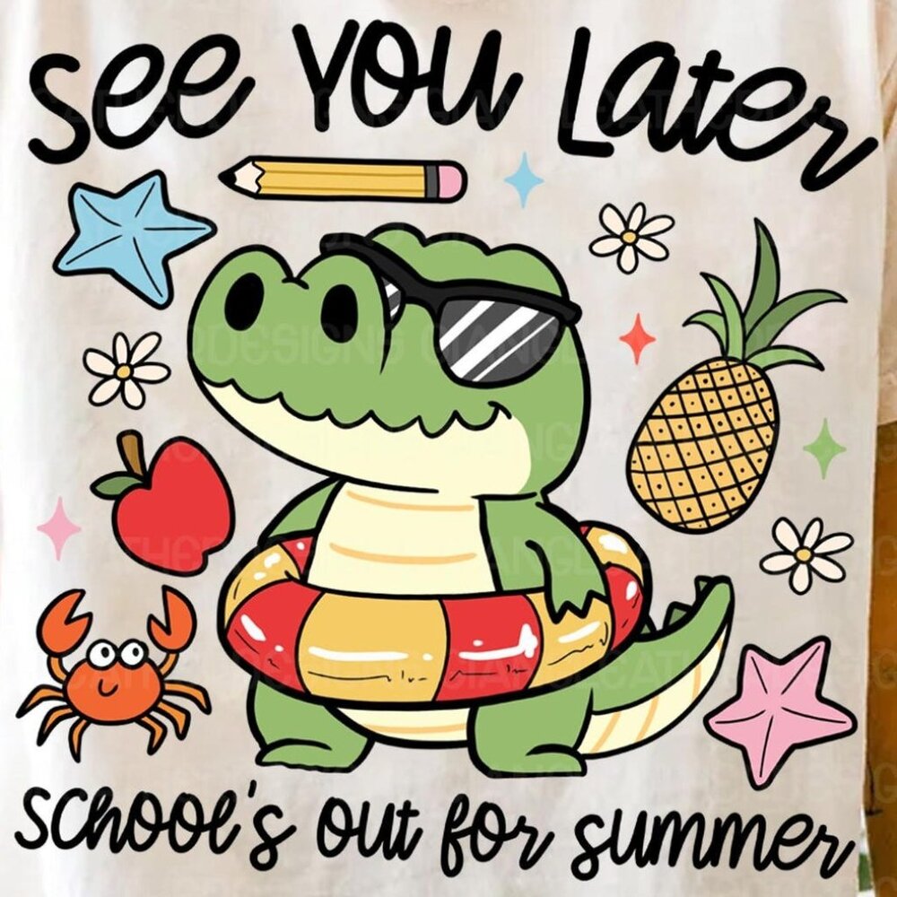 Last Day of School Teacher Tee - Picture 2 of 3